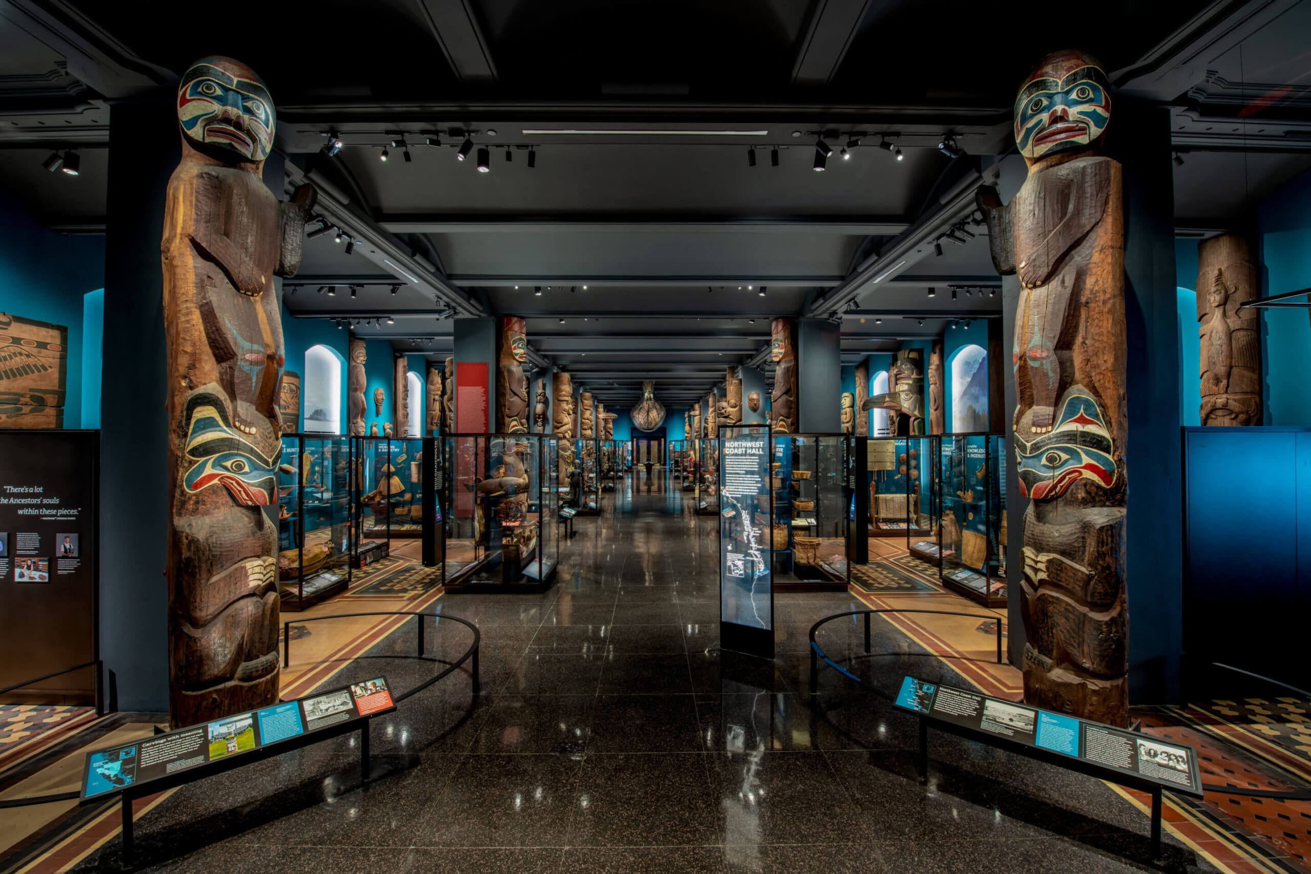 Northwest Coast Hall – American Museum of Natural History – NYC – 2022